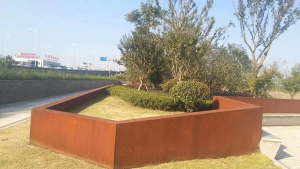 桐城耐候钢挡土墙